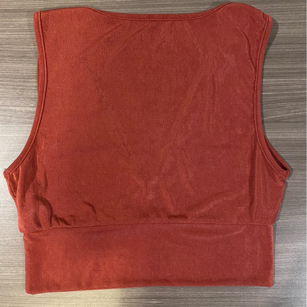 Red Crop Top - Picture 2 of 2